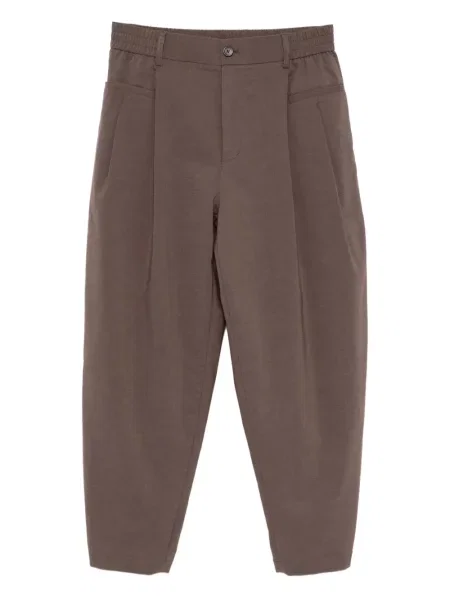 Kalhoty Songzio hnědé