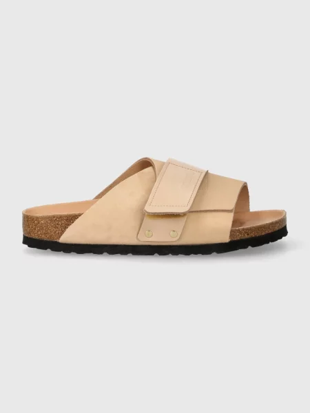 Шлепанцы Birkenstock бежевые