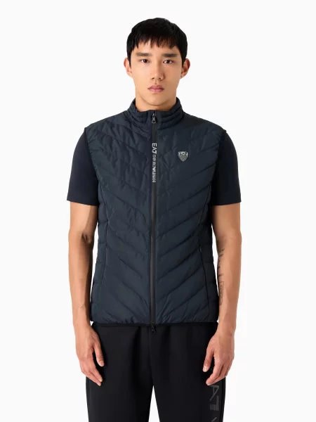 Жилет з утеплювачем Темно-синій синій