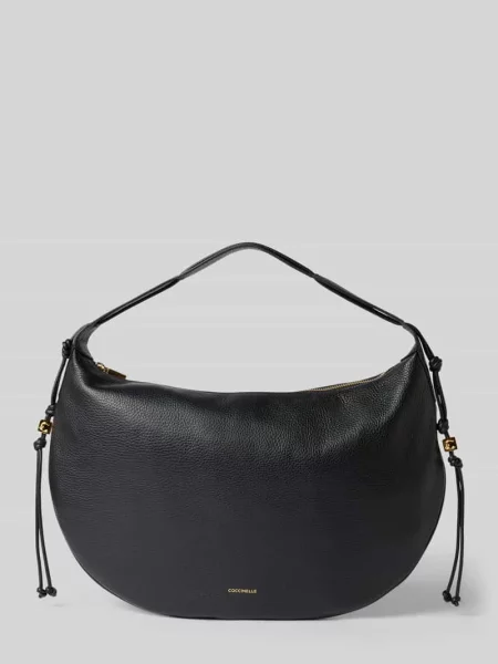 Torba na ramię z nadruk z logo model Thess' Coccinelle czarna