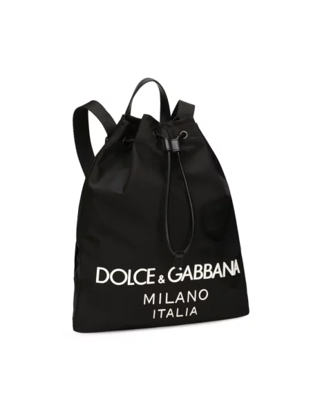 Torba Dolce And Gabbana z nadrukiem czarna