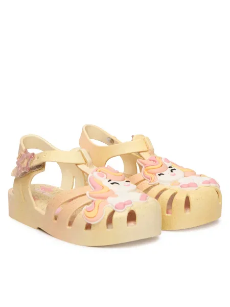 Szandál Melissa Mini Melissa Possession Uni Bb sárga