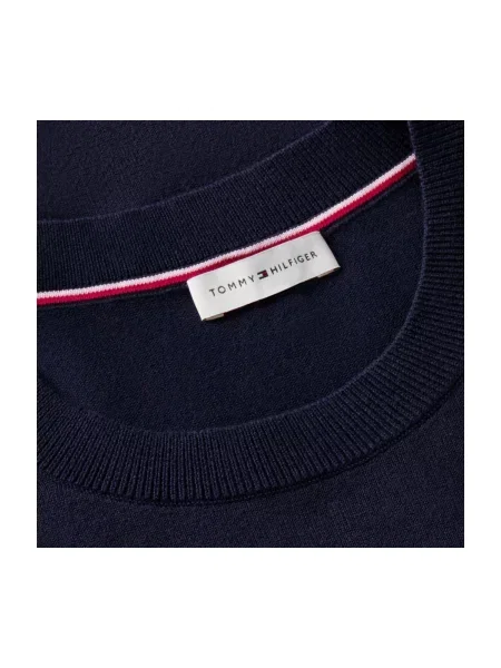 Pulover Tommy Hilfiger din jerseu albastru