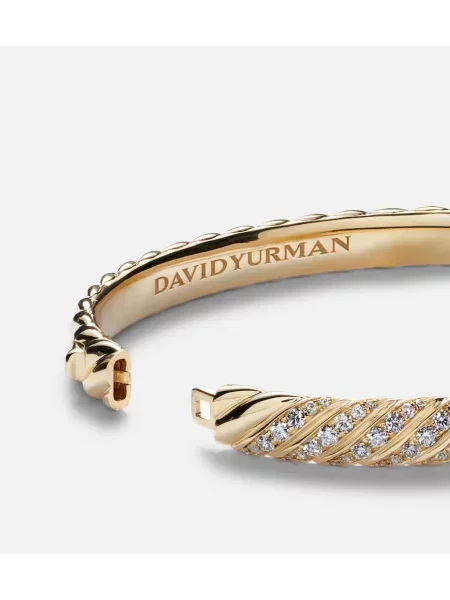 Brăţară David Yurman auriu