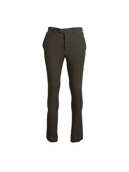 Spodnie Bencivenga eleganckie zielone