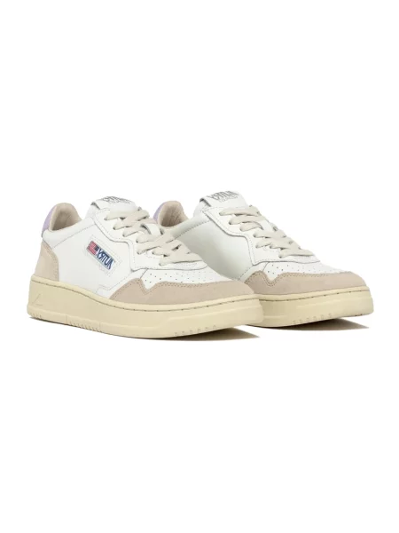 Sneakersy Autry skórzane białe