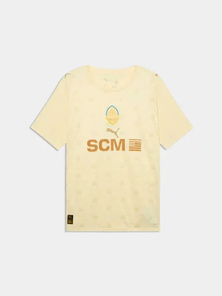 Спортивна футболка PUMA Fcsd Third Replica W/o S. комбінований верх жовтий