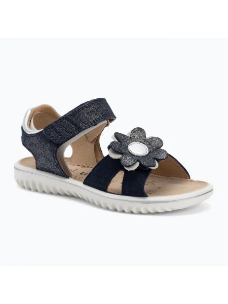 Superfit Sparkle kék/ezüst gyermek szandálok. Méret: 25 EU fekete