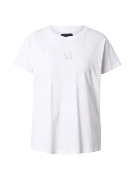 Tricou Armani Exchange alb
