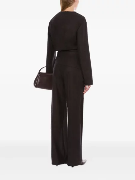 Palton Alberta Ferretti gri