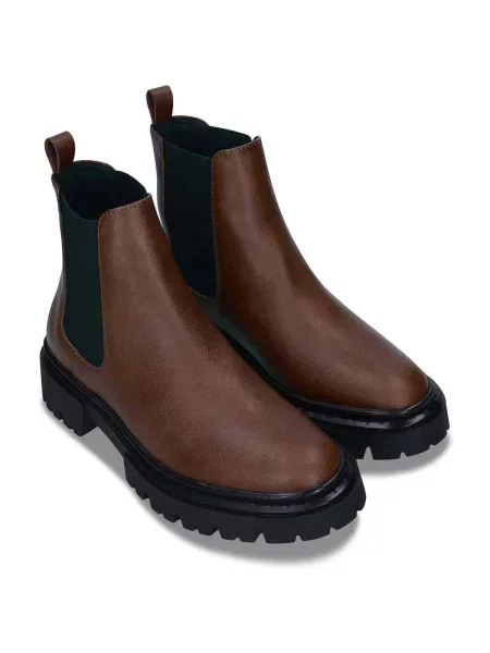 Botine chelsea Nae Vegan Shoes maro