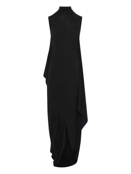 Rochie Marine Serre drapată de costum negru