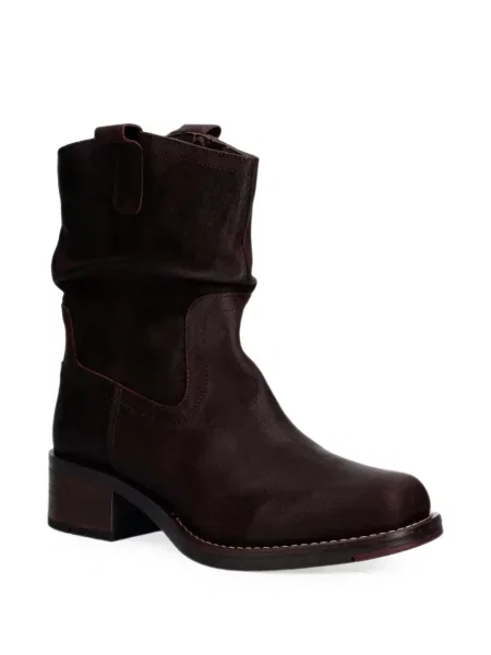 Botine Fly London din piele maro