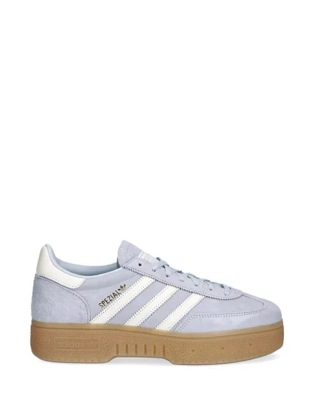 Košulja Adidas s platformom s printom s kapuljačom žuta