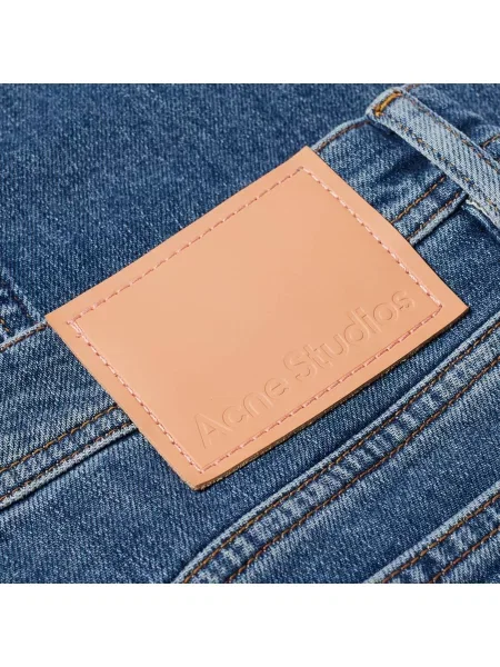 Jeansy skinny Acne Studios niebieskie