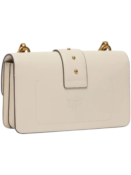Geanta crossbody Pinko din piele bej