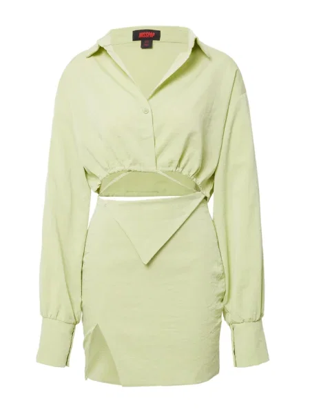 Misspap Rochie de vară deschis verde