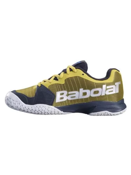 Buty do tenisa dla dzieci Babolat Jet Allcourt żółte