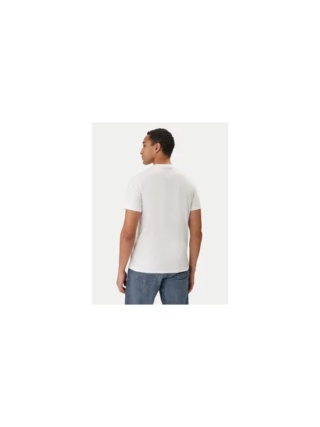 Calvin Klein Jeans Majica Classic Monogram Regular Fit bela