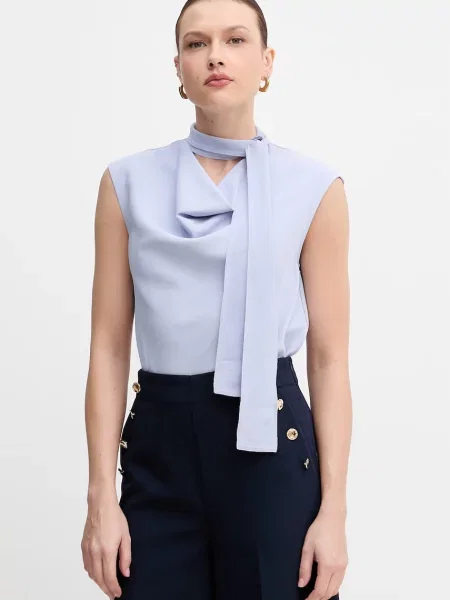 Sisley bluză pentru femei albastru