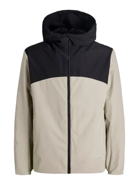 JACK & JONES Prechodná bunda JJESOHO kapučíno čierna