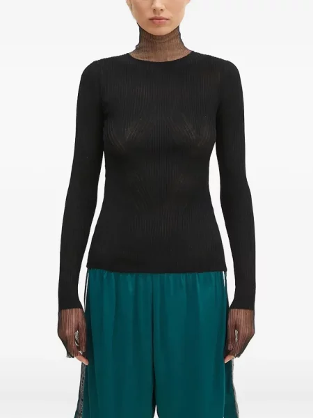 Top Sportmax tricotate negru