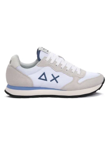 Pantofi Sun68 alb