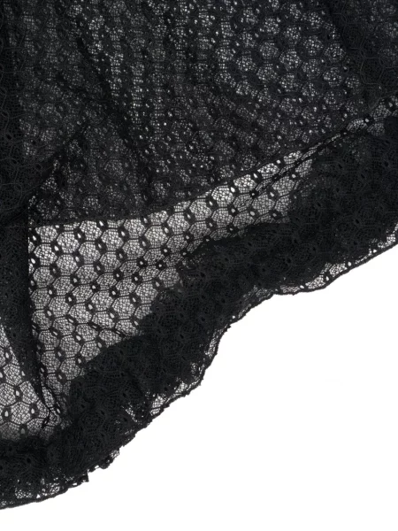 Fusta maxi Isabel Marant din dantelă negru