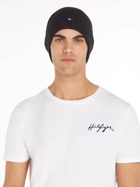 Czapka Tommy Hilfiger czarna