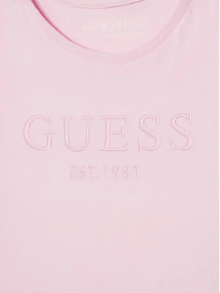 Dětské tričko Guess růžové