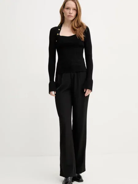 The Kooples sweter lekki czarny