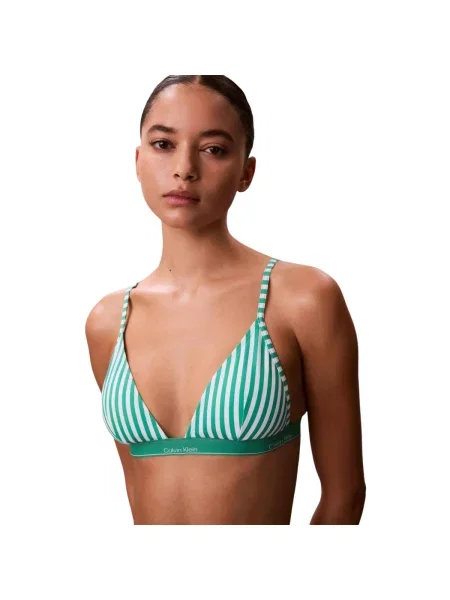 Costum de baie Calvin Klein Jeans verde