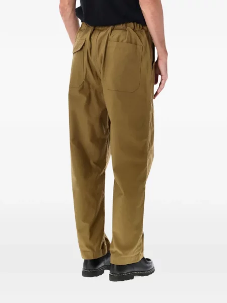 Cu centură pantaloni cargo Nanamica verde