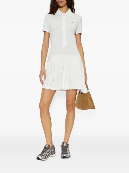 Rochie mini Lacoste alb