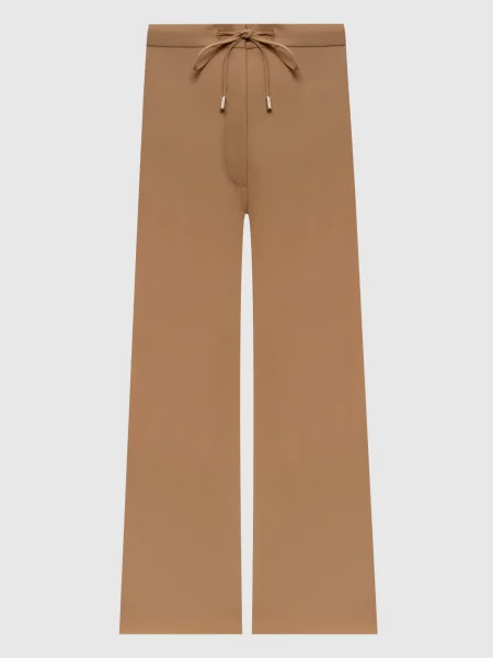 Штани DENARO з вовни Max Mara коричневі