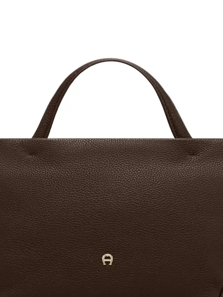Geantă shopper Aigner maro
