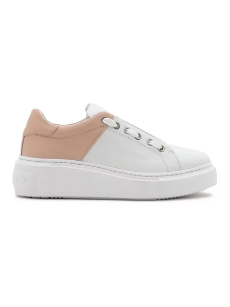 Sneakersy Valentino skórzane chunky białe