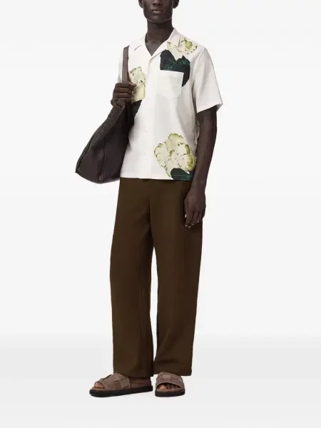 Pantaloni Allsaints maro