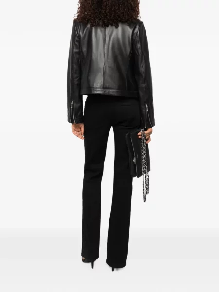 Geanta de piele Zadig&voltaire negru