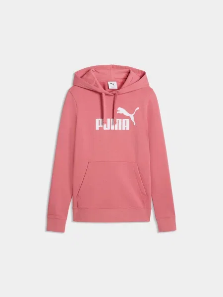 Худи Puma с автографом розовое