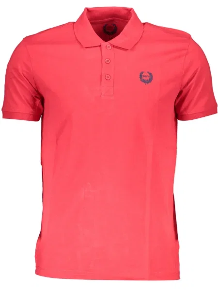 Polo majica Gian Marco Venturi s kratkimi rokavi rdeča