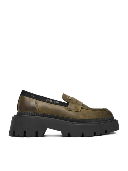 Pantofi loafer G-star Raw verde