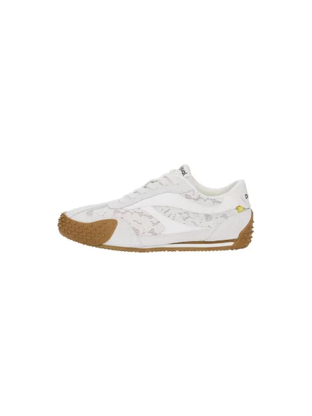 Sneakerși Desigual alb
