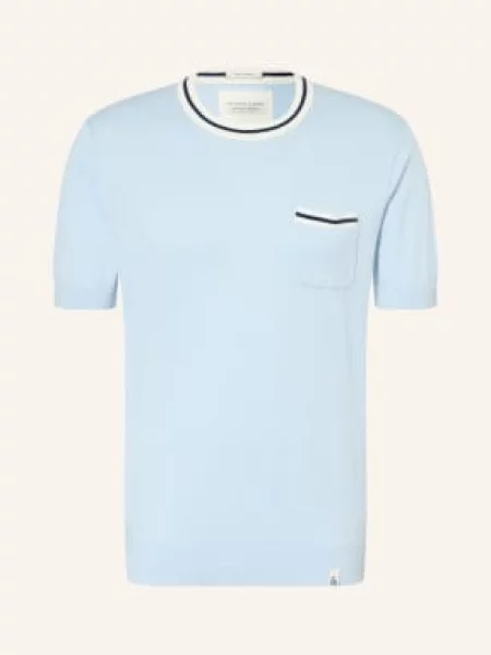Colours & Sons Koszulka Z Dzianiny blau