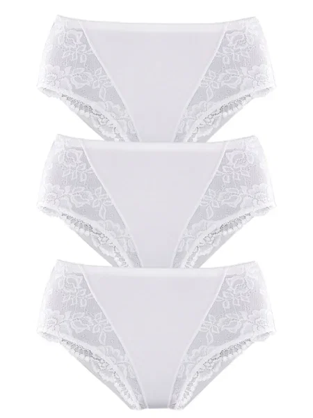 PETITE FLEUR Chiloți modelatori alb