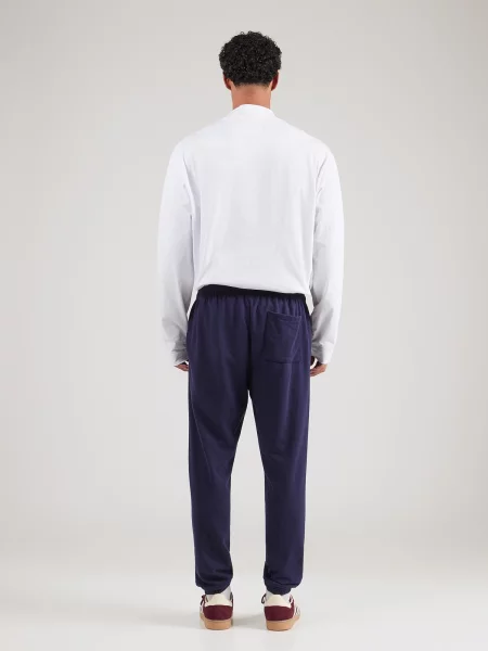 Pantaloni sport Gap cu autograf albastru