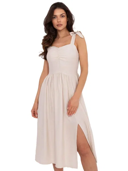 Odgovarati haljina Italy Moda bež