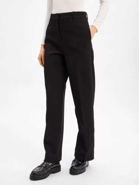 Tommy Hilfiger spodnie materiałowe Punto Kobiety jednolity 40 czarny