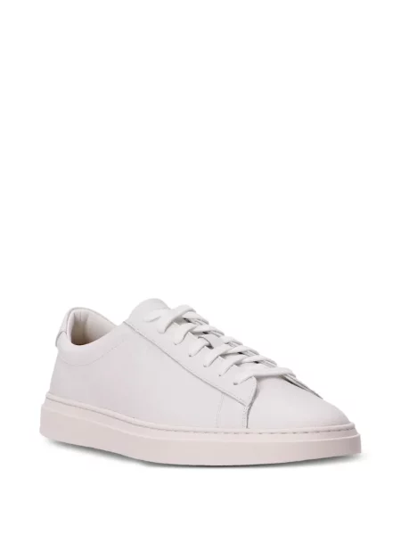 Sneakerși Boss cu șireturi din piele