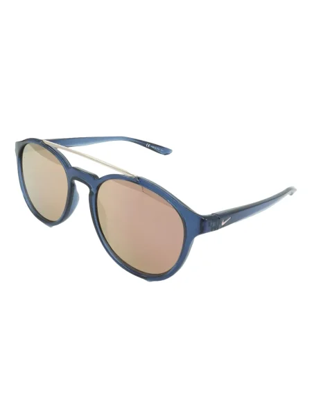 Ochelari de soare Nike cu cordon din jerseu cu imprimeu abstract gri